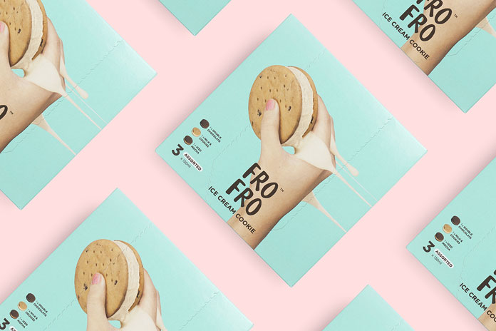 Simple yet catchy brand and packaging design.