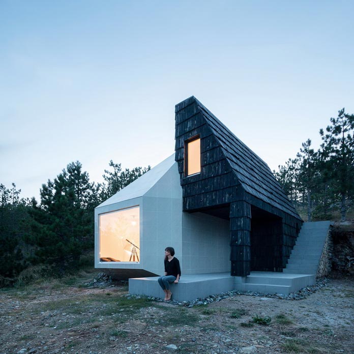 Divcibare mountain home by EXE studio.