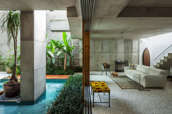 Open transitions between indoor and outdoor space.
