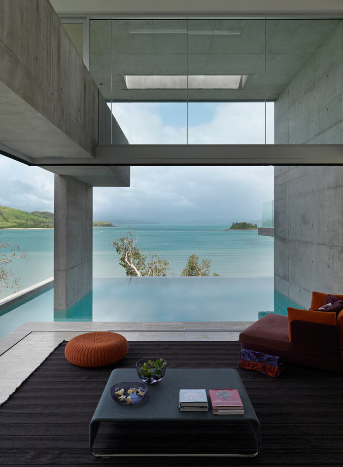 Large windows provide great views.
