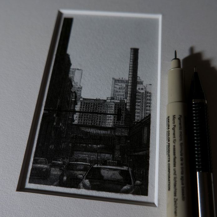 Little cityscapes drawn with micron pens. Little cityscapes drawn with micron pens.