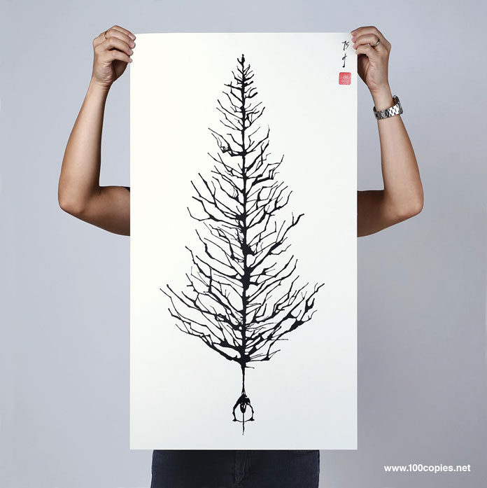 Tree of Joy by Thomas Yang of 100copies.