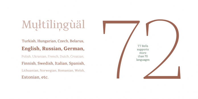 Multi language support.