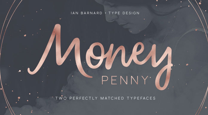 Money Penny fonts by Ian Barnard.