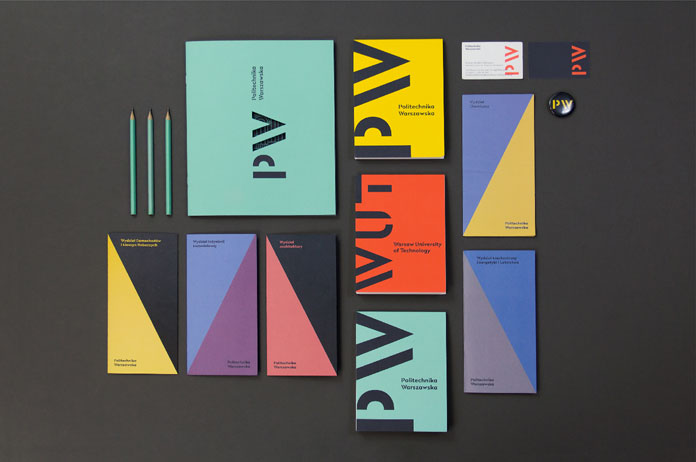 Warsaw University of Technology – visual identity by Podpunkt.