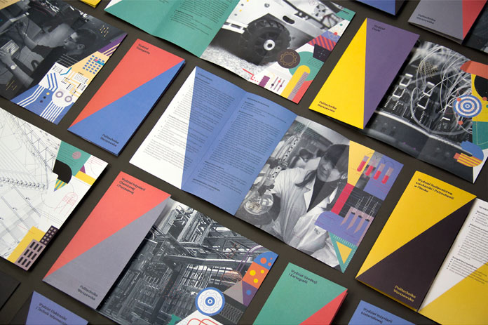 Stationery and printed collateral.