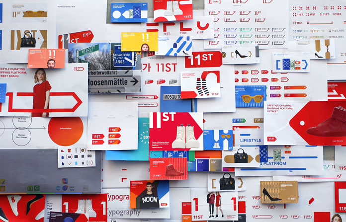11STREET, brand experience design renewal by Plus X.