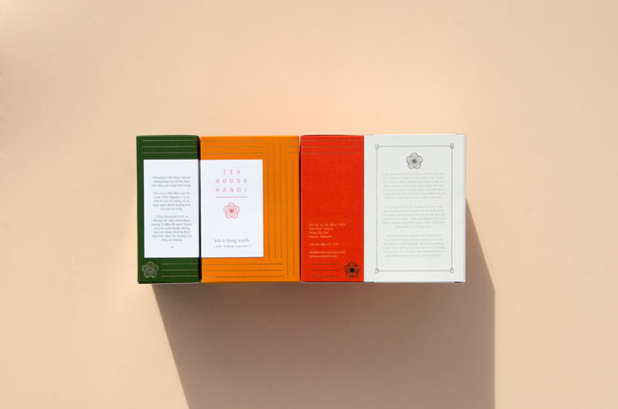 An assortment of tea boxes.