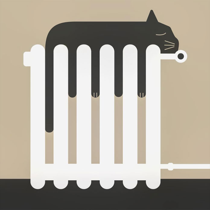 Cats are like water.
