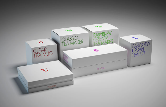 More of the packaging range.