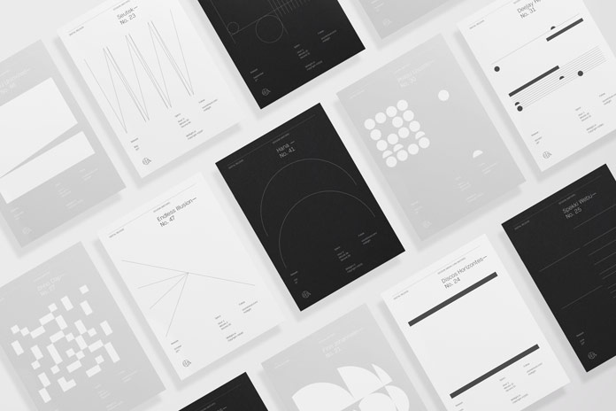 Midlight Records brand identity by Studio Naam.