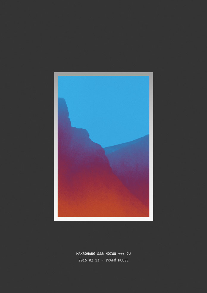 Minimalist gig poster design. Minimalist gig poster design.