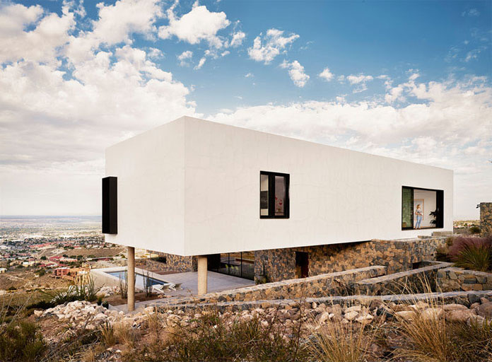 Franklin Mountain House by Hazelbaker Rush. Franklin Mountain House by Hazelbaker Rush.