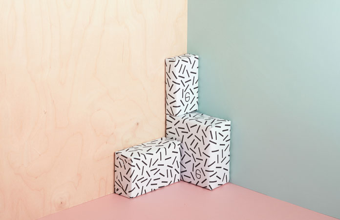 Garmentory packaging design.