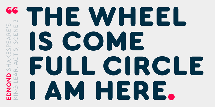 Font design by Lisa Fischbach and Jakob Runge of TypeMates.