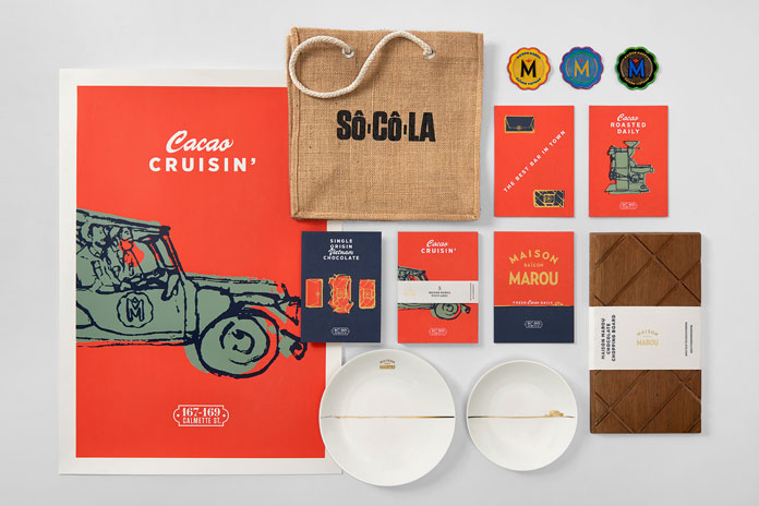 Printed collateral and packaging materials. Printed collateral and packaging materials.