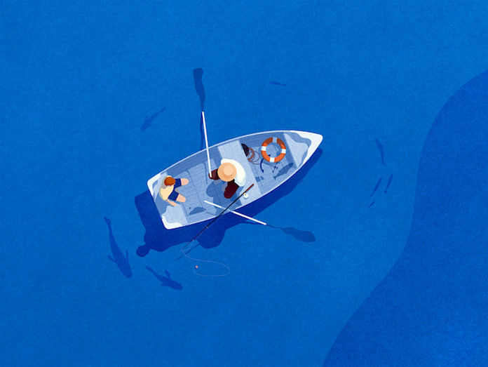 Karolis Strautniekas, Father's day - One of a few illustrations for Facebook.