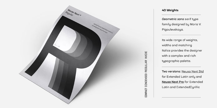 Neusa Next Pro, Geometric sans serif font family. Neusa Next Pro, Geometric sans serif font family.