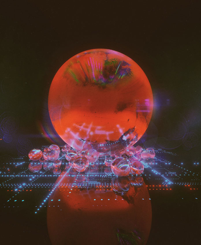 Everydays by beeple (mike winkelmann), Cinema4D renderings