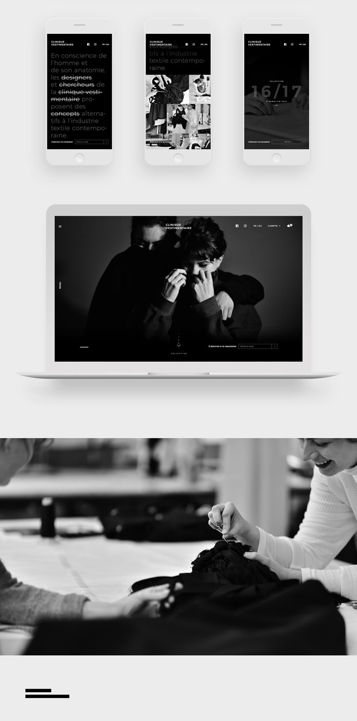 Web and mobile design.
