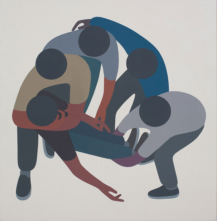 Geoff McFetridge - Poem for the Literates. Geoff McFetridge - Poem for the Literates.