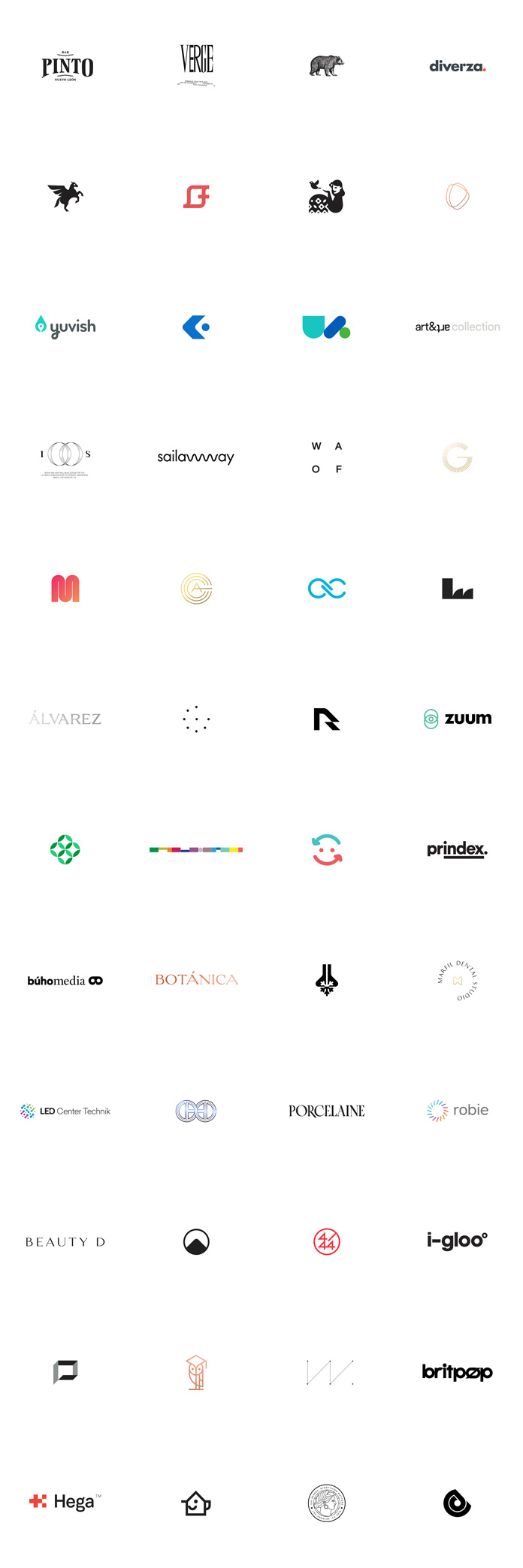 Logos from 2016 - 2017 by studio Face. Logos from 2016 - 2017 by studio Face.