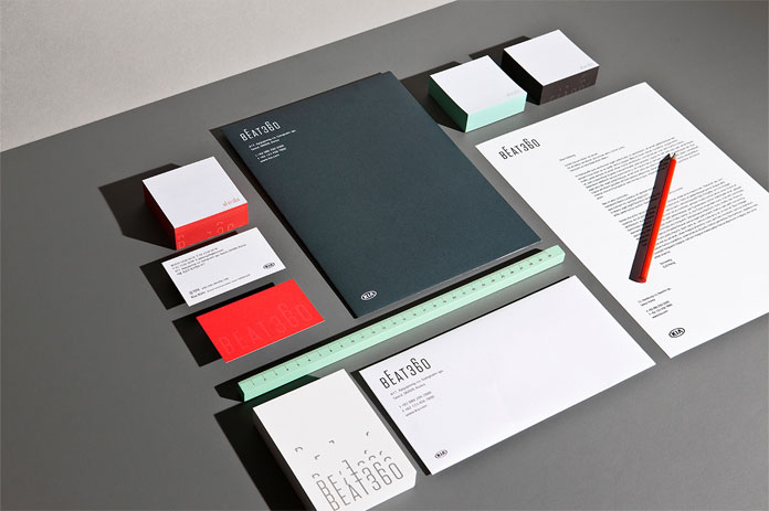 BEAT360, Printed collateral.