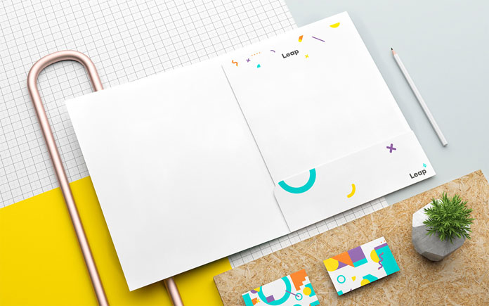 Branding materials. Branding materials.