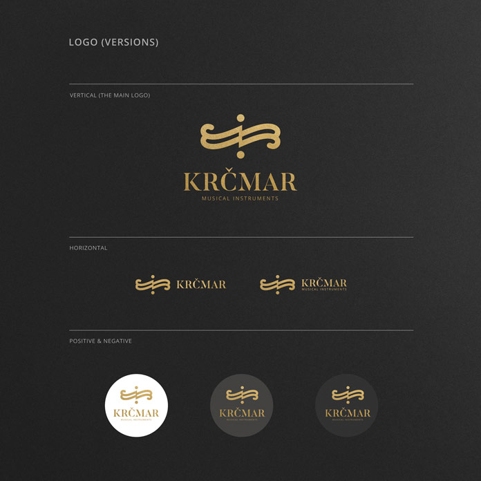 Logo versions. Logo versions.