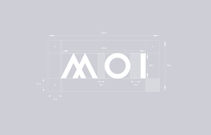 Logotype construction.