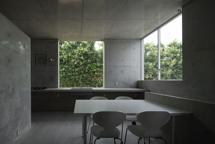 The house provides great views of the beautiful environment.