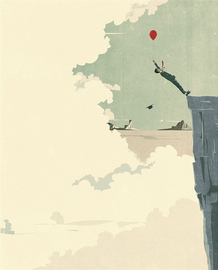 Andrea Ucini Illustration, Go Down Andrea Ucini Illustration, Go Down