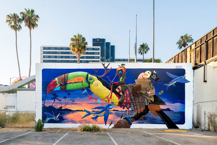 Pow! Wow! Long Beach 2017, Dulk1