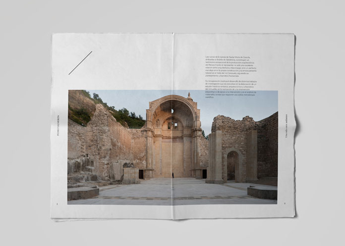 Company portfolio in form of a newspaper. Company portfolio in form of a newspaper.