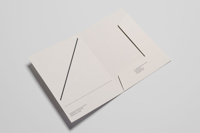 Folder for branding materials and stationery. Folder for branding materials and stationery.