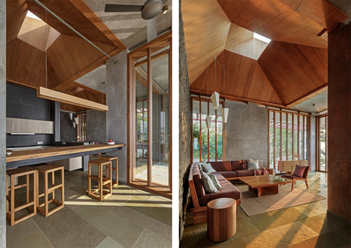 Interior space. Interior space.