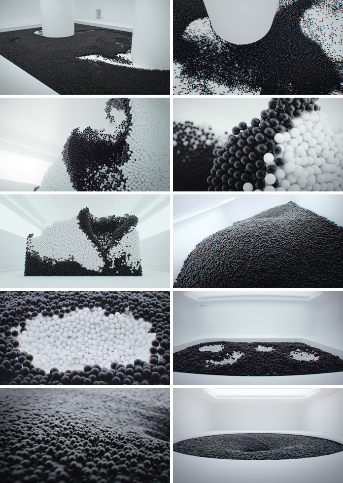 Elements: 3D Experimental Animation by Maxim Zhestkov.