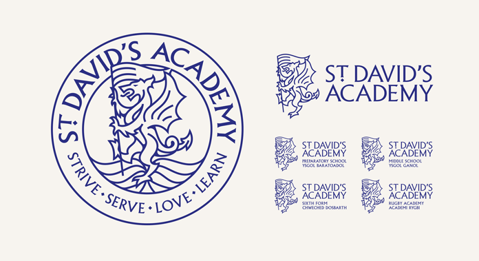 Logo versions.