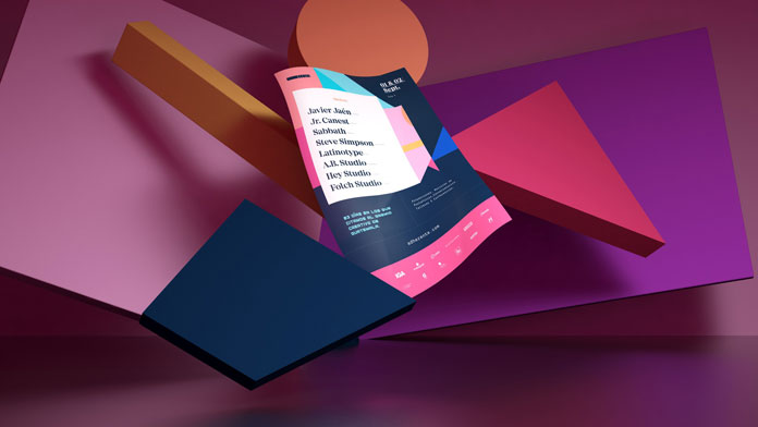 A colorful and highly creative brand experience.