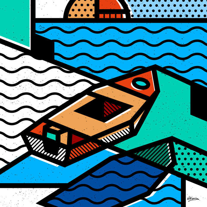 Stamps - Boat Stamps - Boat