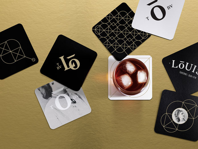 Taverne Louise - graphic design and branding by Agency lg2. Taverne Louise - graphic design and branding by Agency lg2.