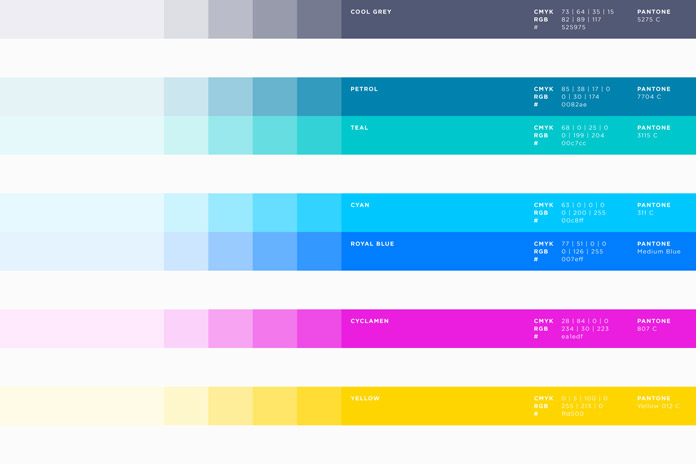 Color scheme.