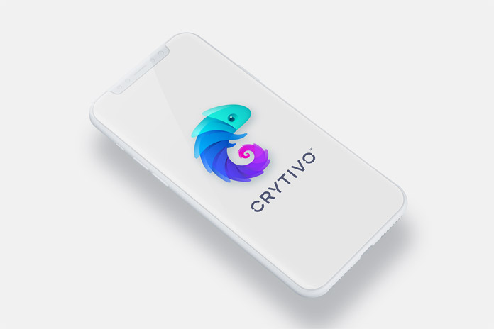 Logo on a smartphone.