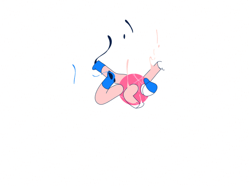Animated Gif by Mantas Grauzinis, the fall.