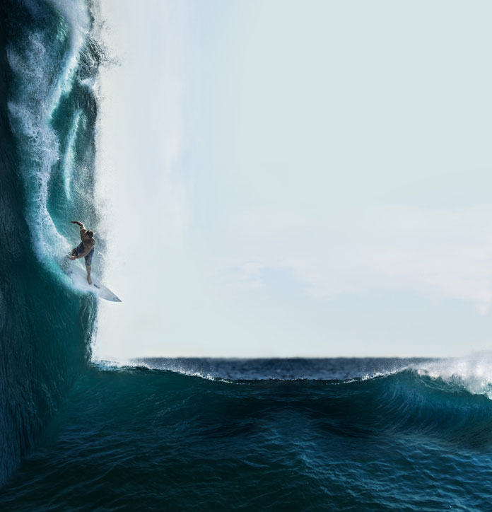 Victoria Siemer aka Witchoria, Surfs up.