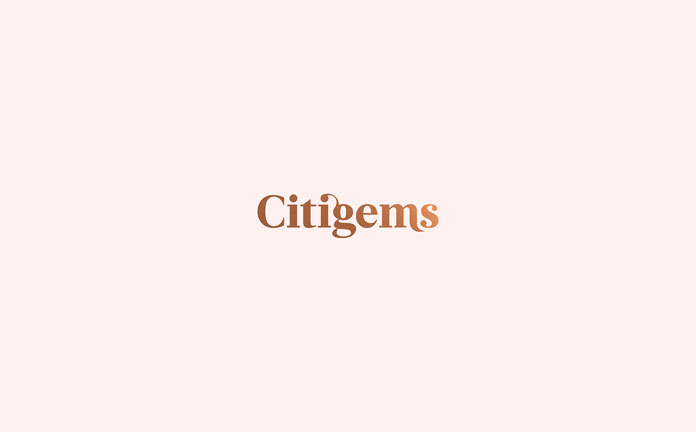 Citigems logotype.
