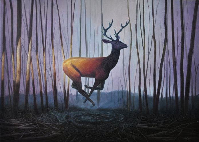 Artist Mladen Vračarić, Forest Spirit Artist Mladen Vračarić, Forest Spirit