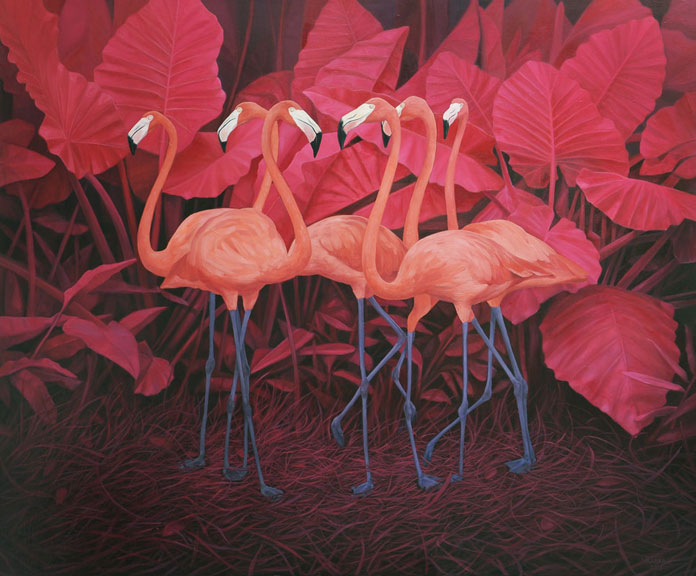 Artist Mladen Vračarić, Infrared Gang,120 x 100 cm, oil on canvas, 2013 Artist Mladen Vračarić, Infrared Gang,120 x 100 cm, oil on canvas, 2013