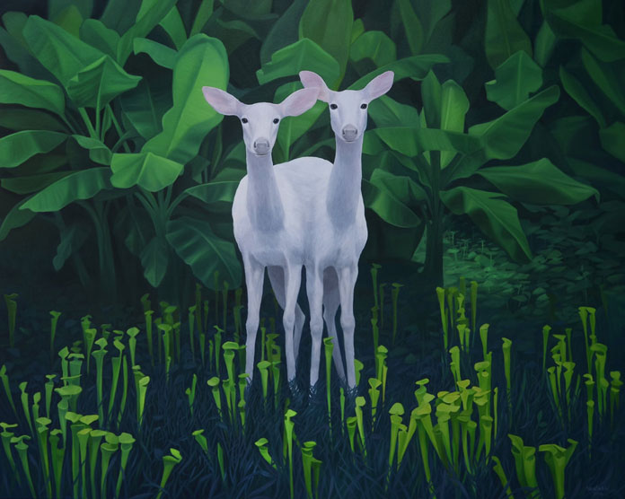 Artist Mladen Vračarić, New nature, 120 x 100 cm, oil on canvas, 2013 Artist Mladen Vračarić, New nature, 120 x 100 cm, oil on canvas, 2013