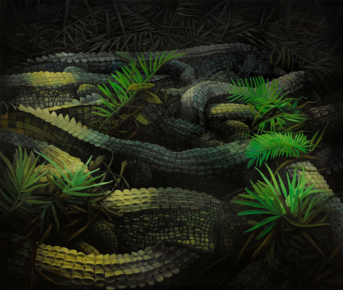 Painting by Mladen Vračarić Painting by Mladen Vračarić